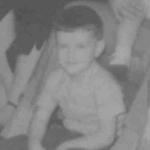 James Boyle as a child
