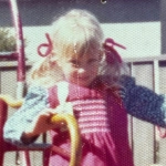 Jill Howell as a child