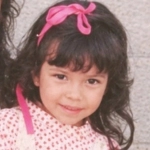 Mayerlin Lizarazo as a child